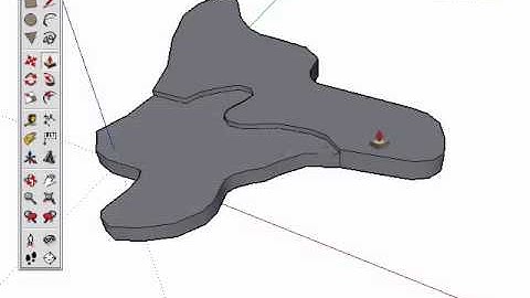 Google SketchUp Toolbar Series  Freehand