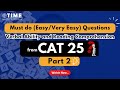 VARC from CAT 2025 Must Do Questions (Part 2)
