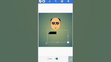How to make flat character image