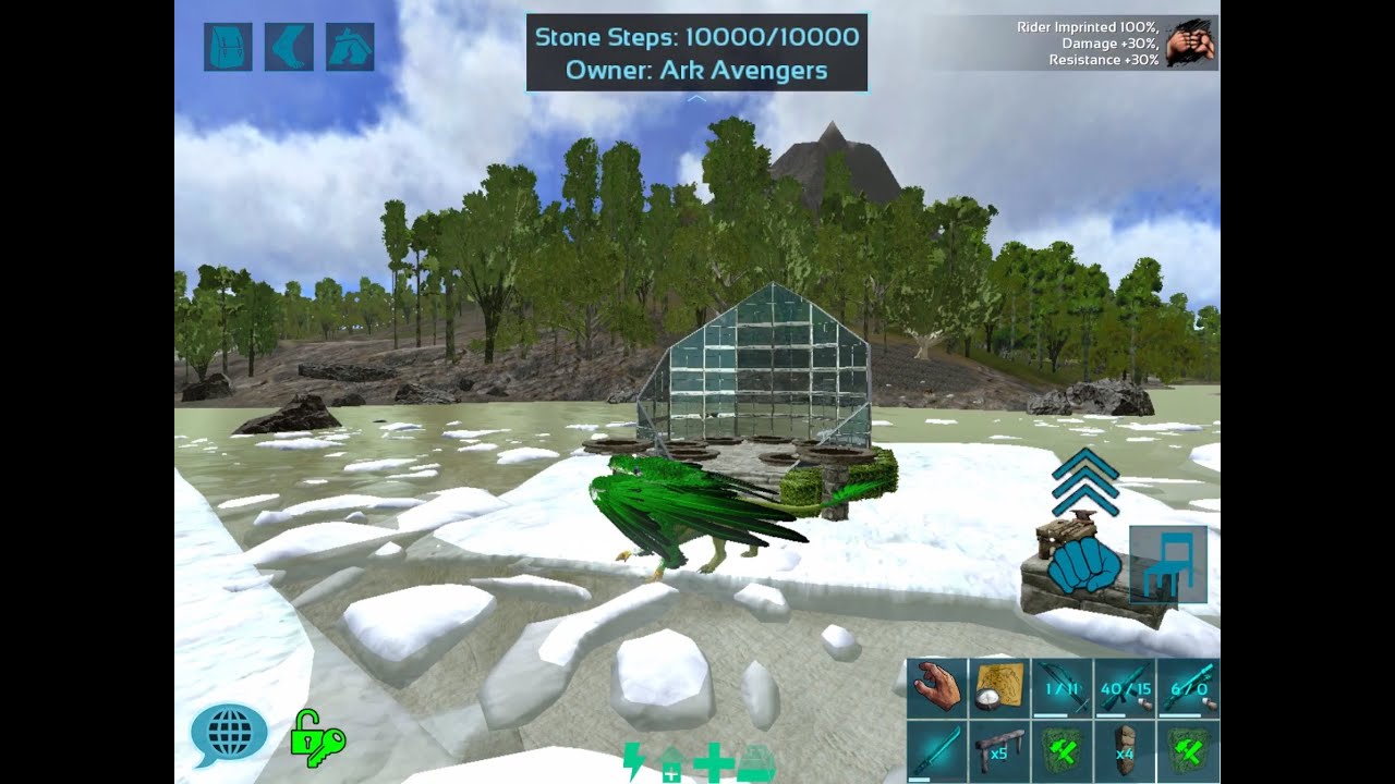 Ark Survival Evolved Mobile - Season 4 Ep73 - Building a Round ...