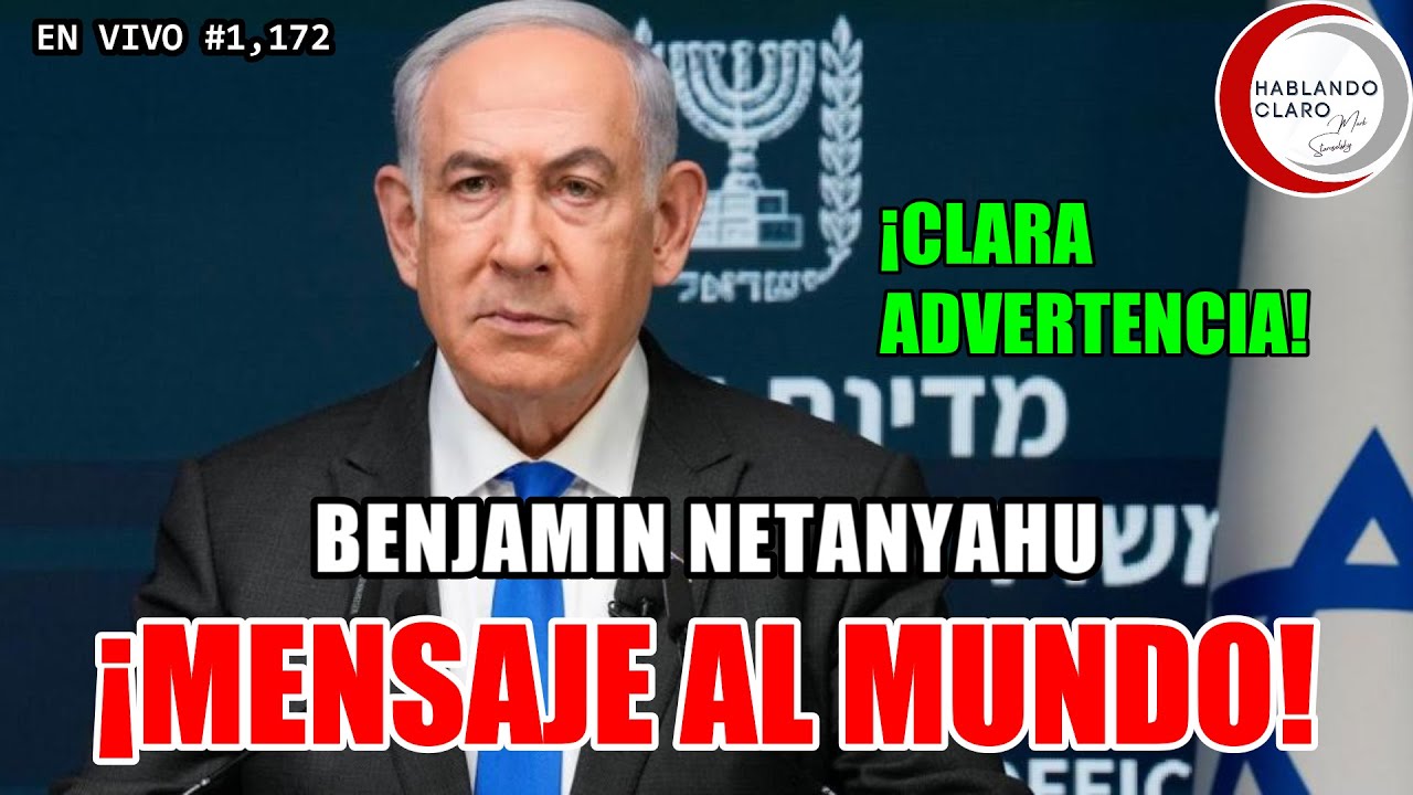 ⁣¡MENSAJE AL MUNDO! de Benjamin Netanyahu ¡CLARA DVERTENCIA!