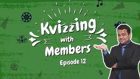 KVizzing with Members | Episode 12 ft. Fuzail, Merwyn, Pavan & Sanveer