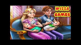 Girls games - Baby games - care games - Baby caring games - Rapunzel Twins Family games for girls screenshot 1