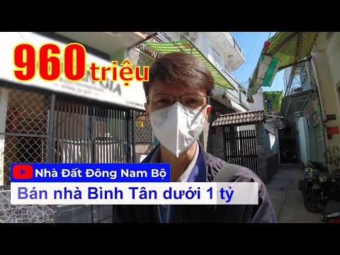 Bán nhà Bình Tân dưới 1 tỷ mới nhất, hẻm 194/30B đường Chiến Lược