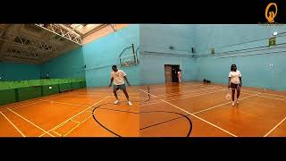 Our tough Badminton game | The OhEmGees