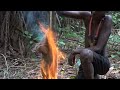 PRIMITIVE TECHNOLOGY: Amazing Wild Animal Hunting, Cooking and Eating Delicious Bush Meat