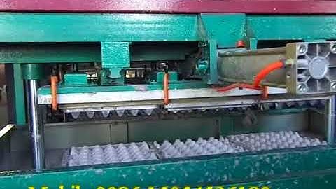 mini-3 paper egg tray machine with multi layer drying line
