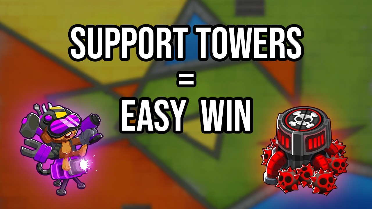 Support Towers VS Elite Bloonarius