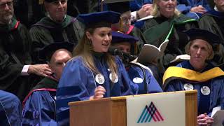 Catherine Crawford Addresses Fellow Graduates at 2019 Commencement