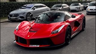 Supercars In London April 2024 Part 1- Valour, Revuelto, Laferrari x2, 992 GT3RS And More!!!