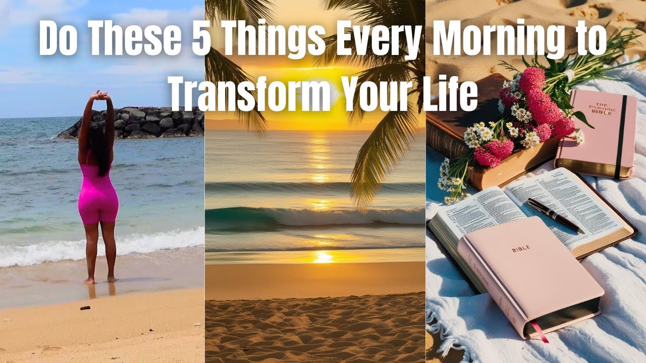 Morning Habits That CHANGED My Life *And Will Change Yours Too* - YouTube