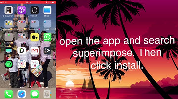 how to download superimpose for free (iOS)
