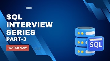 SQL Interview Questions | Part -3 | How to find Returning Customers vs New Customers using SQL.