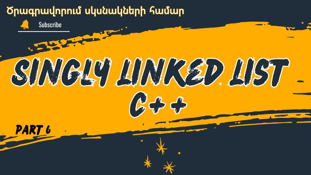 Singly Linked List Data Structure implementation and problems solving ...