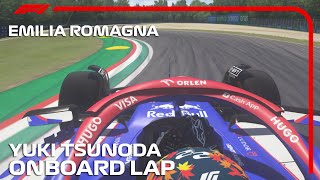 F1 2024 Emilia Romagna GP - Yuki Tsunoda Onboard Lap Around Imola | Assetto Corsa