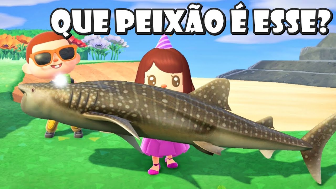 FESTA DE ANIVERSÁRIO e GRANDE PEIXÃO Animal Crossing New Horizons