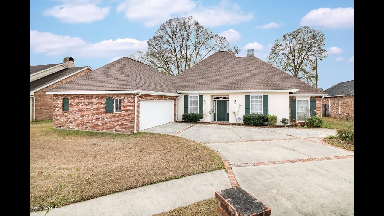 Residential for sale 102 Hamlet Lane, Lafayette, LA 70508 YouTube