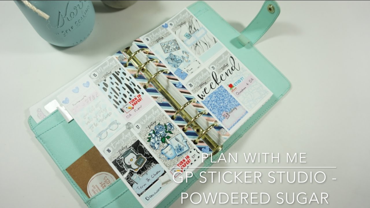 PWM School // ft. GP Sticker Studio - Powdered Sugar