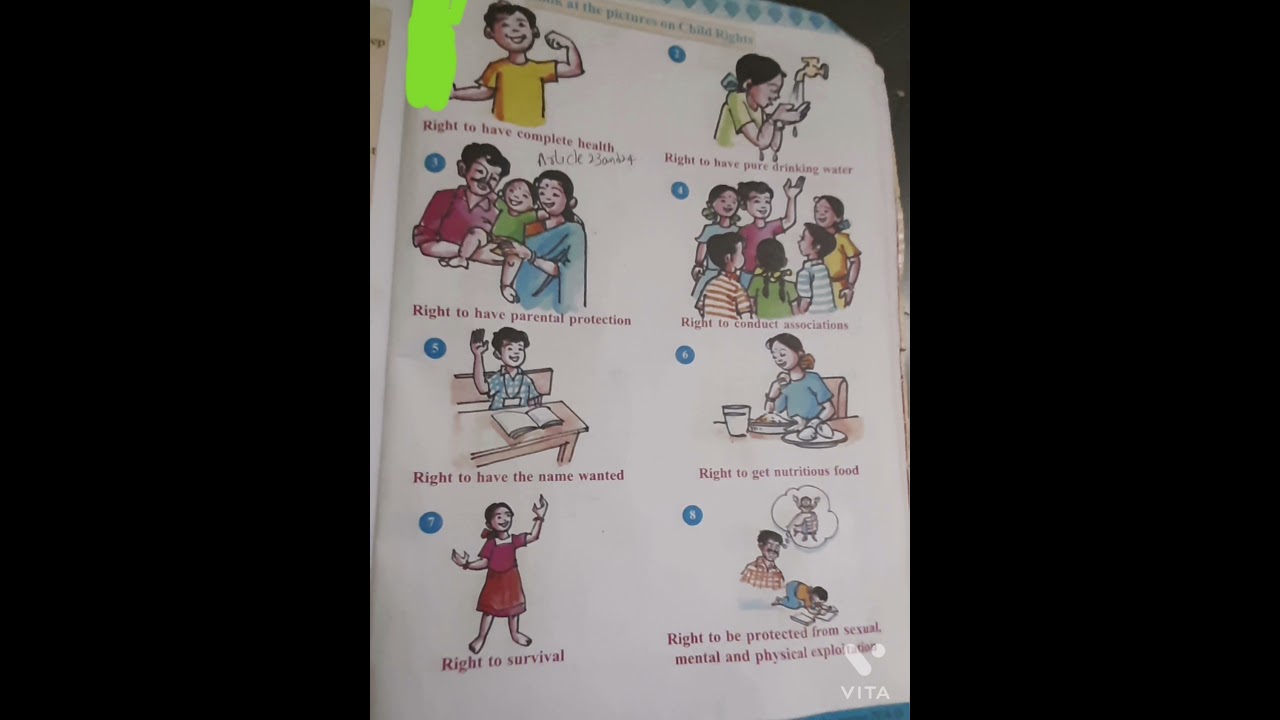 child rights, 5th class E.V.S