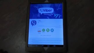 Как скачать и установить вайбер (Viber) на планшет.(, 2015-12-07T21:14:34.000Z)