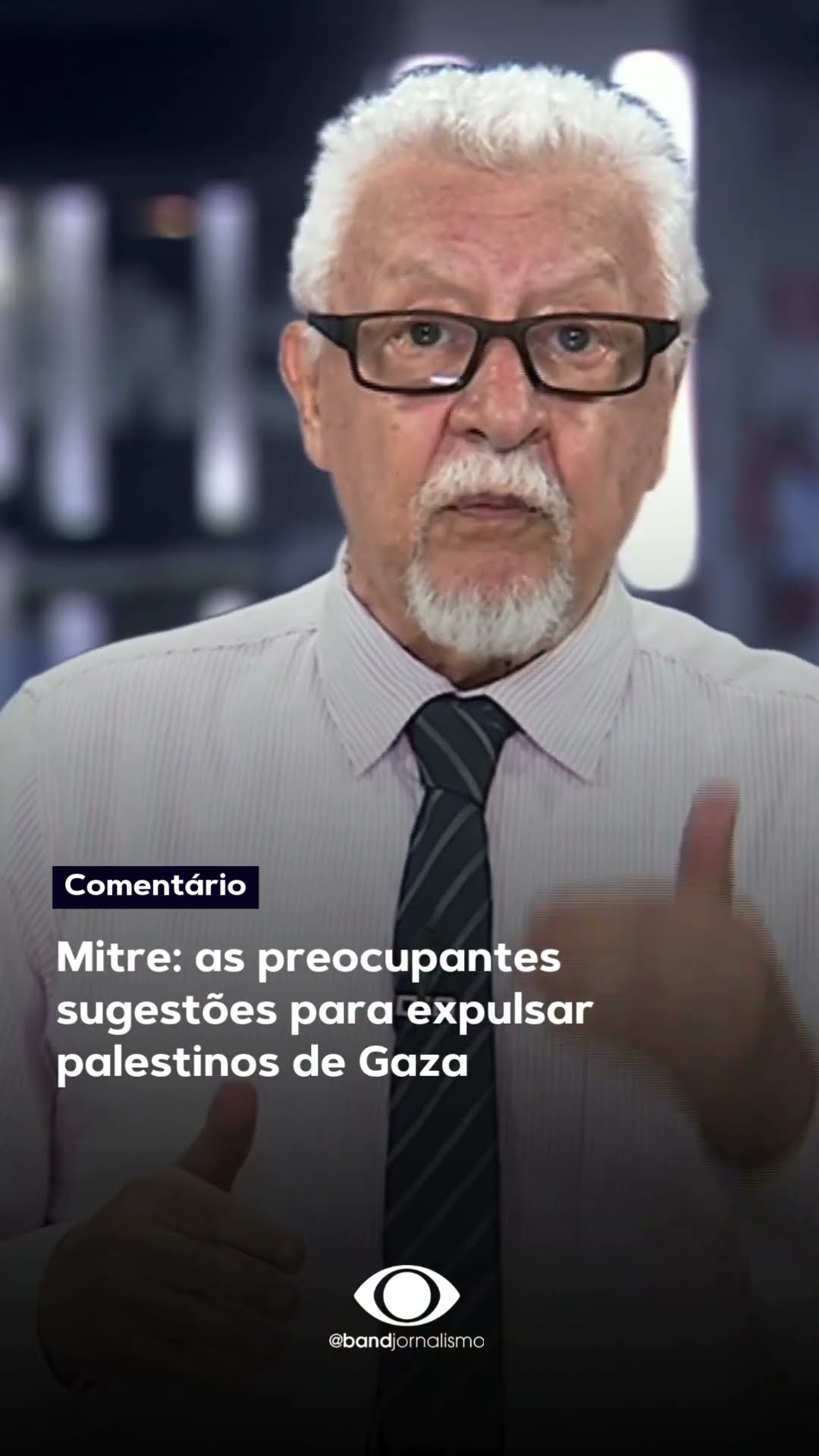 Mitre: as preocupantes sugestões para expulsar palestinos de Gaza #shorts