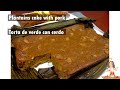 TORTA DE PLÁTANO CON CERDO// MAJADA DE VERDE