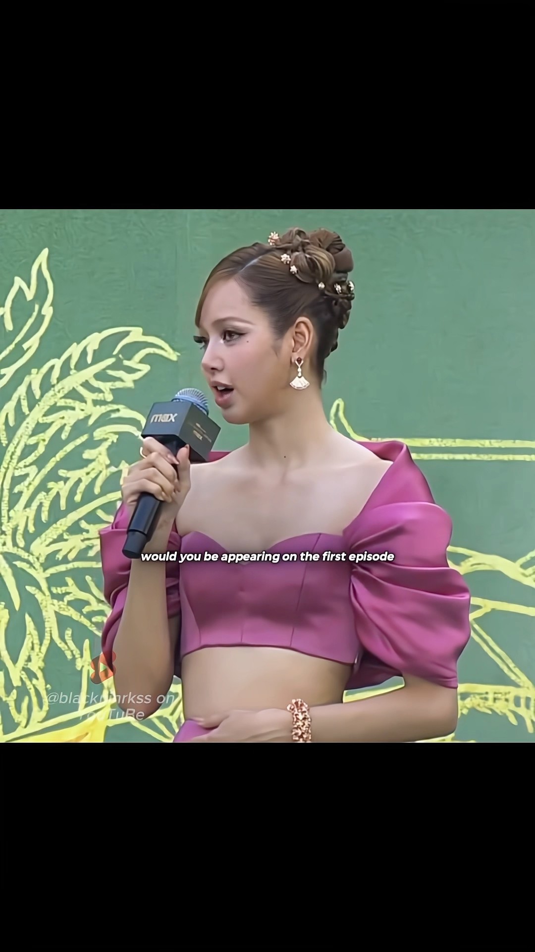 Her English and Thai voice is great ?️? #blackpink #lisa