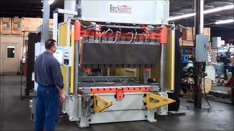 100 Ton Compression Molding Press
