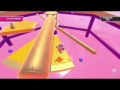 445th win in Fall Guys: Jump Blowdown (1 platform timeout for the first time)