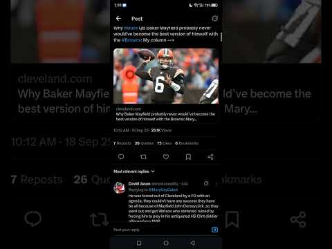 Baker Mayfield wouldn't have succeeded in Cleveland because of Kevin stefanski
