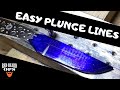 Plunge Lines and Bevels - The Easy Way