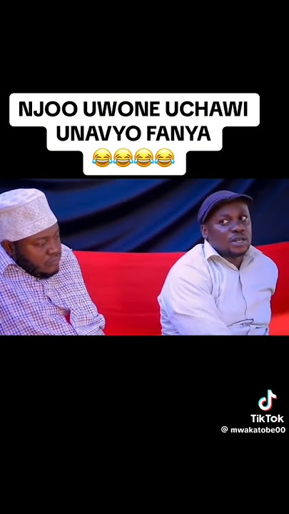 😂 MWAKATOBE  MKOJANI  TIN WHITE UTACHEKA SANAAA#tanzania #comedy