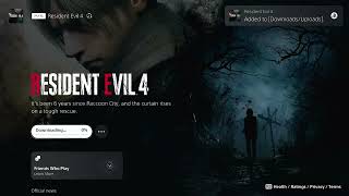 Cant install CE-1078800-4 Error RE4 PS5 Cant install CE-1078800-4 Error RE4 PS5