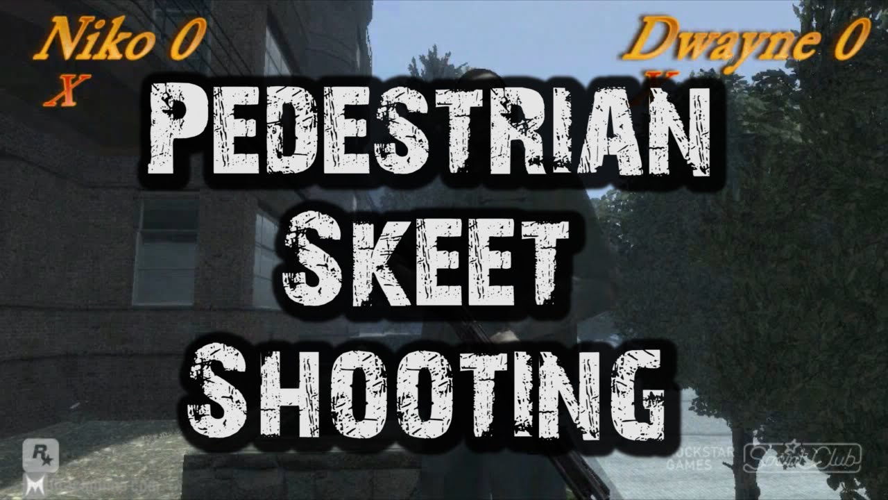 GTA IV  Pedestrian Skeet Shooting [Classic Video]  YouTube