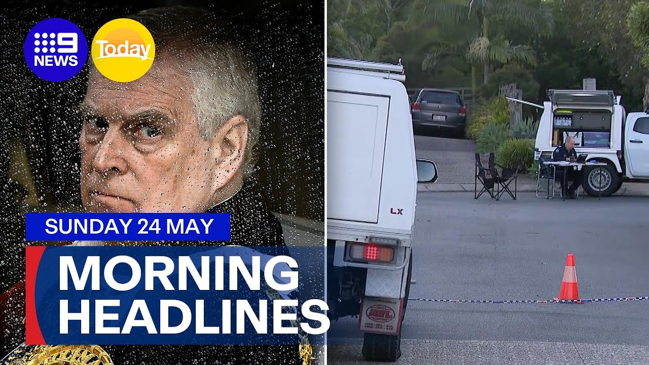 ⁣Man shot dead by police; Former Prince Andrew investigation widens | 9 News Australia