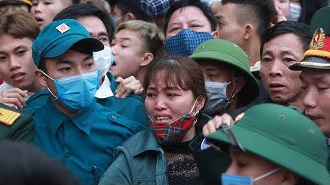 Xúc động ngày nhập ngũ 8 tháng 2 năm 2023