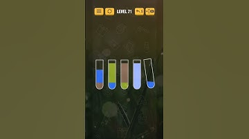 EAZY 71 level water sort puzzle