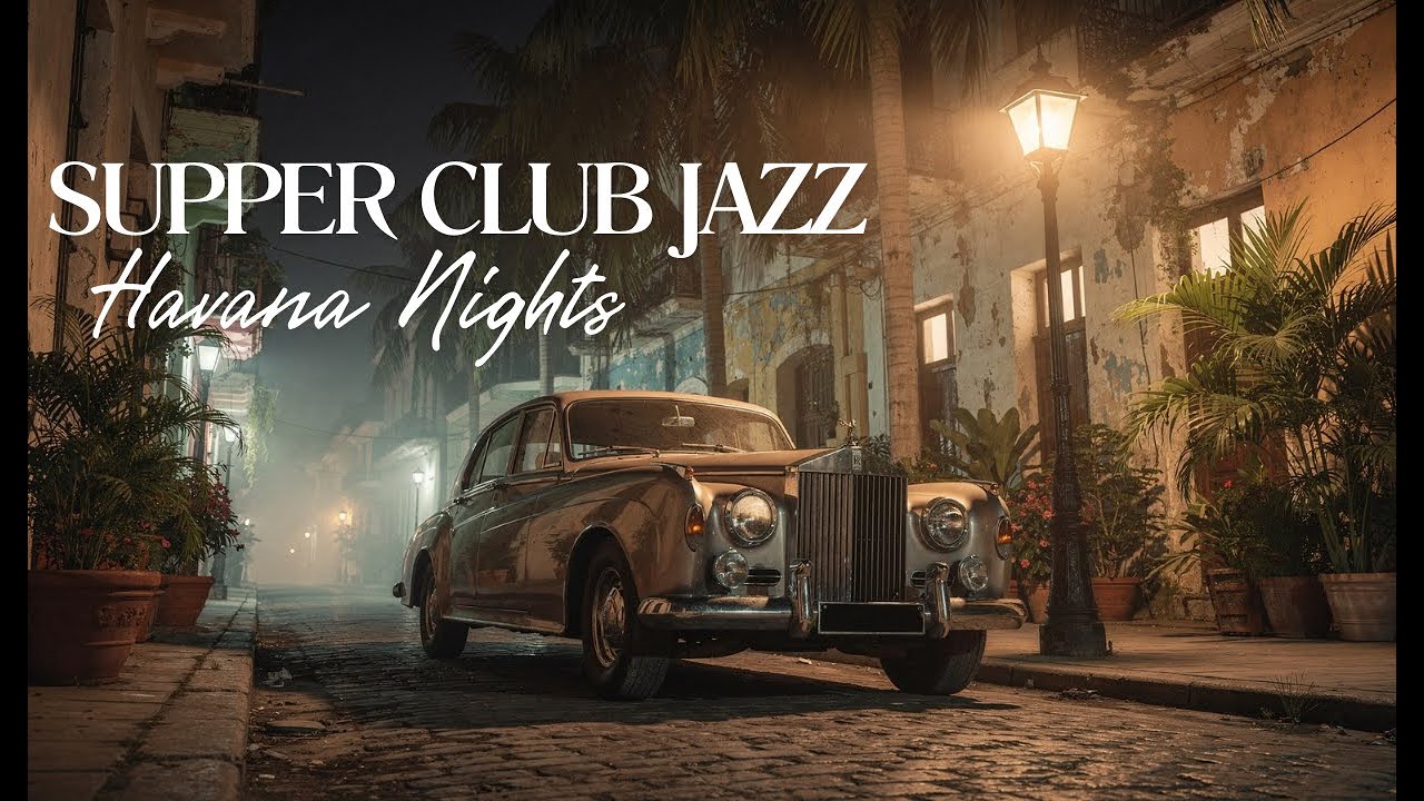 1 Hour Mellow Evening Jazz Session 🍸 Ambient Cuban Soul Grooves Slow Down, DeStress, Focus & Relax