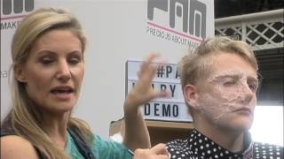 Burns Makeup Demo - Holby City At IMATS 2017