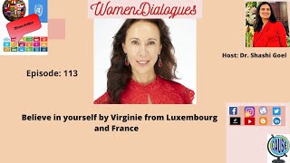 Episode 113. Believe in yourself by Virginie from Luxembourg and France