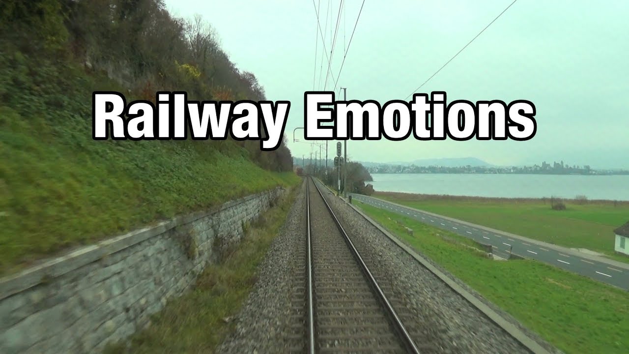🚆 Trainspotters at the tracks (Cab Ride Switzerland | S7 Winterthur - Rapperswil)