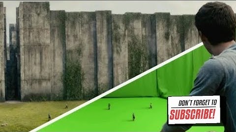 Amazing before /After Vfx : Maze runner
