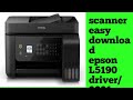 paano magdownload ng scanner Epson L5190