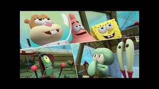 SpongeBob HeroPants All Cutscenes Movie