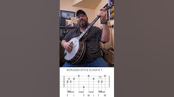 BANJO LICKS FOR BEGINNERS SCRUGGS STYLE G LICK