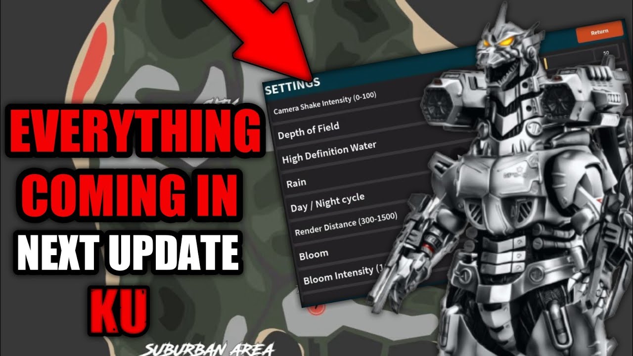 EVERYTHING COMING IN THE NEXT UPDATE KAIJU UNIVERSE - YouTube
