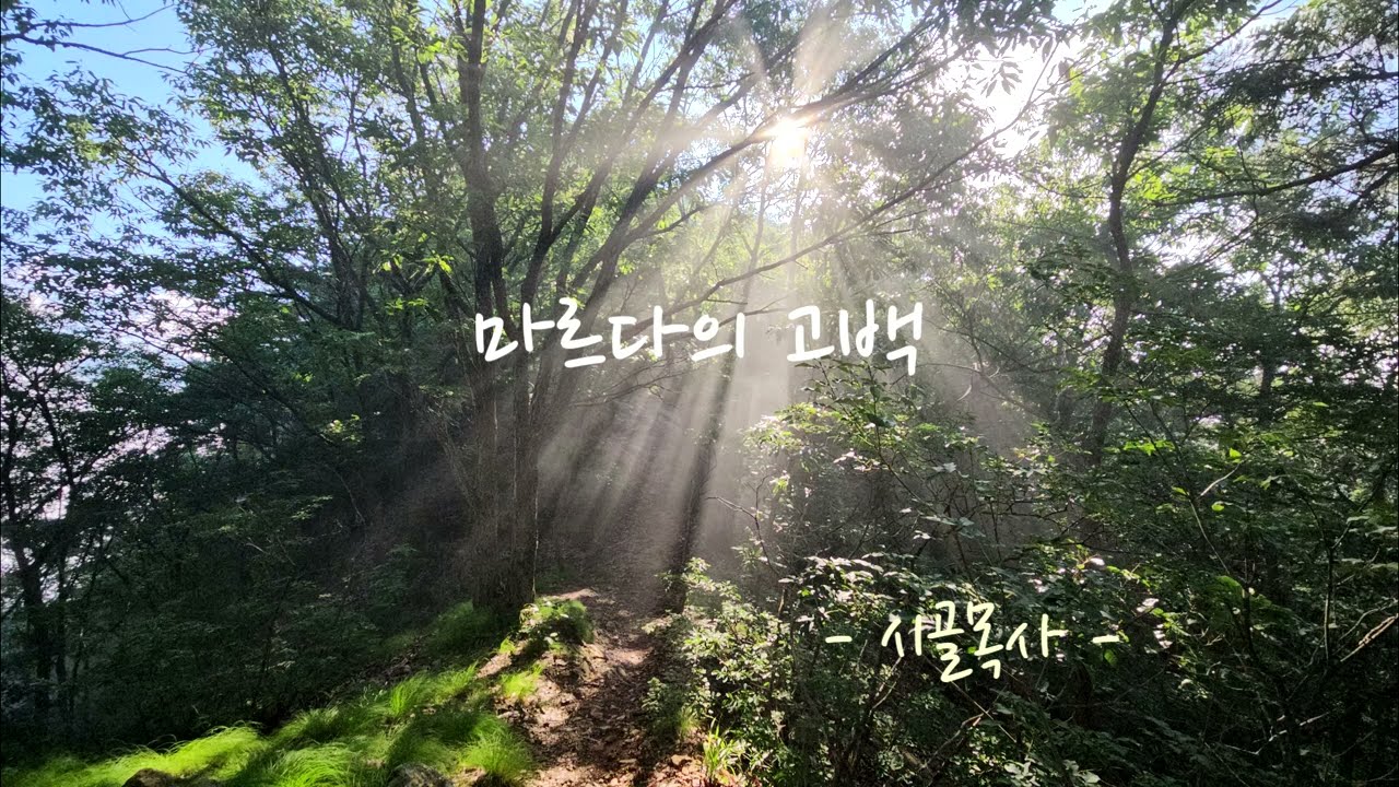 [CCM] 마르다의 고백