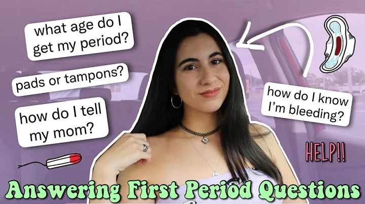 Answering First Period Questions You're Too Afraid to Ask Your Mom (GIRL TALK) | Just Sharon