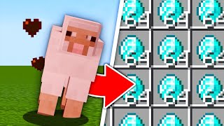 Minecraft, But Mobs Multiply your Inventory || Minecraft Mods || Minecraft gameplay