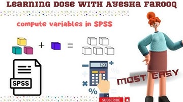 Compute variables in spss| how to find average score in spss| calculate or compute several variables